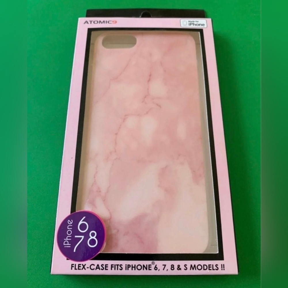 iPhone 6/7/8/SE - Atomic9 Soft Case (PINK MARBLE)